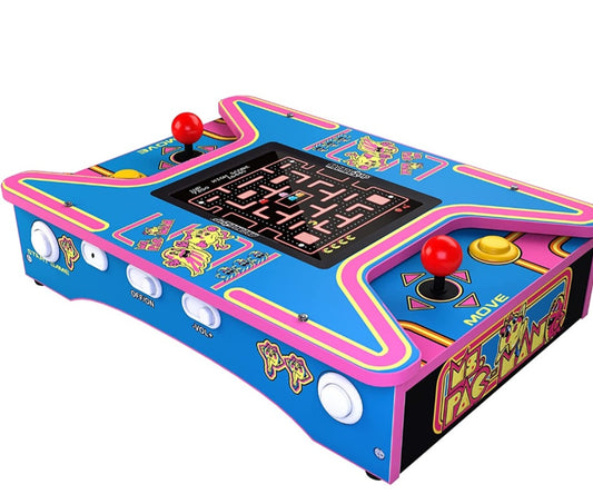 Ms. Pac-Man Head To Head Counter-Cade 2 Player